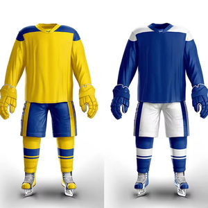 Premium Quality Ice Hockey Uniform Sportswear For Men Breathable And Lightweight For Men Polyester <b>Material</b> Made in Pakistan - Product Image 1