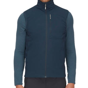 Gilet softshell décontracté pour hommes Gilet de golf léger coupe-vent Vêtements d'extérieur avec poches Veste sans manches doublée de polaire douce - Product Image 2