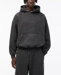 Cotton Heavyweight Acid Washed Hoodies and <b>Sweatpants</b> <b>Sets</b> Vantage Style Tracksuit <b>Sets</b> - Product Image 1