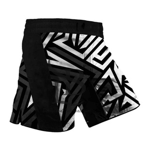 Pantalones cortos MMA Premium personalizados, ropa deportiva ligera de 100% poliéster para boxeo con logotipo propio, personalización de tarifa barata - Product Image 5