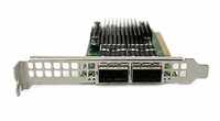 Carte d'interface réseau MCX623106AC-CDAT 100GbE à double port QSFP56 reconditionnée, PCI Express Server NIC