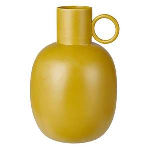 Florero de metal de hierro hecho a mano de estilo vintage de moda con texturas decorativas ideal para una decoración y arreglos elegantes del hogar - Product Image 2