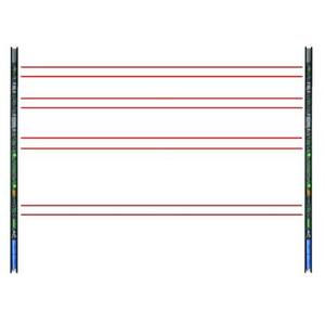 Détecteur optique infrarouge actif auto-alimenté MITECH TR 104 avec protection IP54 et portée maximale de barrière de 5m - Product Image 1