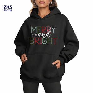 Novedad, las Mejores Sudaderas con Capucha de Invierno para Mujer, Lavado Ácido, Tejido de Punto, 100% Algodón, Color Sólido Personalizado, Hecho en Bangladés - Product Image 1