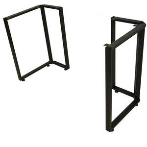 CBCC001 Patas de Escritorio en Forma de L de Diseño Industrial Moderno, Hierro y Acero Resistentes para Mesas y Sillas, para Muebles de Hospital, Hotel y Escuela - Product Image 1