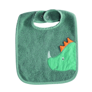 Baberos para Bebé con Forma de Animal OEM - Baberos de Algodón 100% Tejido, Ecológicos, Transpirables, Bordados y Gruesos para Alimentación de Bebés - Product Image 4