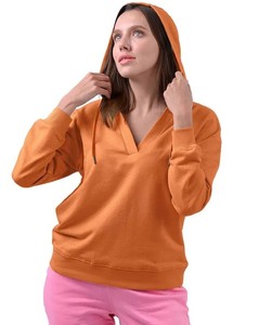 Ropa de mujer Sudaderas con capucha de talla grande Sudaderas transpirables de Pakistán High Street Style Pullover Logotipo personalizado Sudaderas con capucha de algodón - Product Image 6