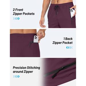 Pantalones Deportivos Casuales para Hombre con Logotipo Personalizado, Múltiples Bolsillos, Transpirables, de Secado Rápido, 100% Algodón Tejido, Venta al Por Mayor - Product Image 5