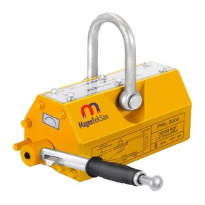 Lève-charge magnétique permanent Pml-300 NdFeB N35, capacité de levage de 3000 kg, aimant de levage robuste pour la manutention de plaques d'acier, avec garantie d'un an - Product Image 2
