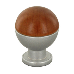 POMOLI IN LEGNO OTTONE 735B MM 18 CILIEGIO PZ 2 - Product Image 1