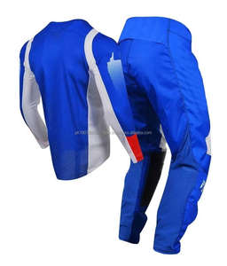 Ensemble chemise et pantalon de motocross unisexe grande taille, vente en gros, logo personnalisé, course automobile, séchage rapide, respirant, maillot de course - Product Image 5