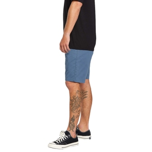 Comfortable Men's Shorts With Elastic Waist Side Pockets Versatile Casual Wear for Summer Men Organic Cotton Breathable Shorts - Product Image 5