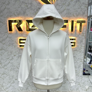 Sweat à capuche zippé avec impression de bonne qualité par le fabricant Sweats à capuche à bas prix fabriqués en usine Sweats à capuche pour hommes - Product Image 4