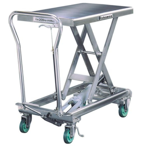 โต๊ะยกกรรไกรสแตนเลส Bishamon, รับน้ำหนักได้100กก. จังหวะ731มม. - Product Image 1