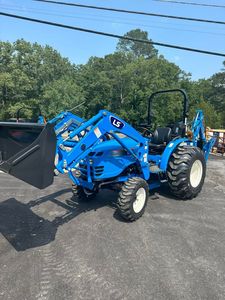 Tracteur de tondeuse à gazon sans fil LS Industrial Grade 24.7hp 170cc Engine 2-Stroke Telescopic Handle Front End Loader Backhoe for DIY - Product Image 2