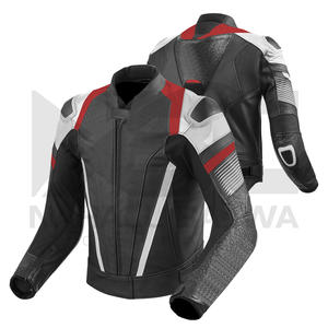 เสื้อแจ็กเก็ตมอเตอร์ไซค์สำหรับผู้ชาย,เสื้อแจ็กเก็ตหนังมอเตอร์ไซค์มืออาชีพสินค้ายอดนิยมตามสั่ง - Product Image 1