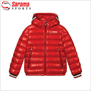 Abrigo acolchado de invierno OEM de alta calidad para hombre, chaqueta de burbuja de talla grande personalizada con capucha, tela de cuero impermeable, patrón de estampado cálido - Product Image 4