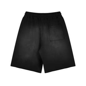 Nuevas tendencias 2026: Pantalones cortos de felpa francesa de 360 g/m² con borde sin rematar, estilo streetwear, efecto deslavado por el sol, envío DDP - Product Image 1