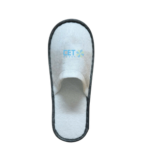 Luxury Hotel <b>Slippers</b> Soft Non Slip Indoor Comfortable Guest Room <b>Slippers</b> Custom Logo High Quality Durable Hospitality Slides - Product Image 3