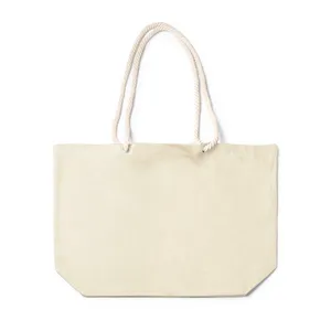 Borsa da Spiaggia in Cotone Tazz Personalizzata, Borsa Promozionale per Accessori e Gadget - Product Image 4