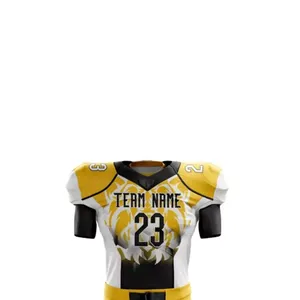 Los más populares, cómodos, transpirables, uniformes de fútbol americano para jóvenes, conjuntos de ropa deportiva de manga corta - Product Image 4