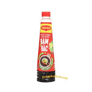 Concentrado Mag-gi Salsa de soja Botella de PET 300ml Salsa de soja oscura de sal reducida La comida de Vietnam no contiene 3-MCPD para vegetarianos - Product Image 1