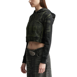 Nouvel arrivage de sweats à capuche élégants lavés à l'acide pour femmes Logo personnalisé sweat à capuche imprimé brodé en pur coton hiver 2026 - Product Image 4