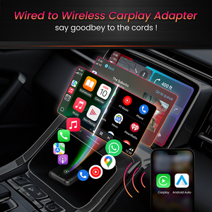 Adaptateur sans fil portable UNIEAN <span class=keywords><strong>CarPlay</strong></span> & Android Auto avec USB Type-C, garantie de 12 mois pour <span class=keywords><strong>iPhone</strong></span> et voitures universelles - Product Image 4