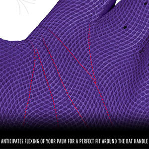 Meilleure vente Gants de frappeur de baseball en cuir Gants de frappeur de baseball légers et durables grande taille avec logo personnalisé - Product Image 6