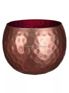 Cuivre fini chauffe-plat Jaar bougeoir en métal fait main pour accessoires salle à manger décor à la maison - Product Image 2