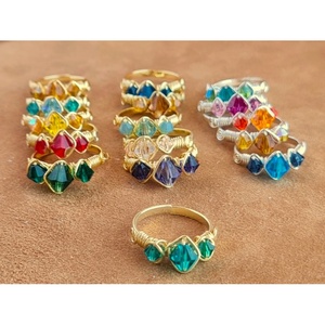 Bold Fashion <b>Rings</b> Gold and Silver Plated for Retail and Gift Sales - Product Image 1