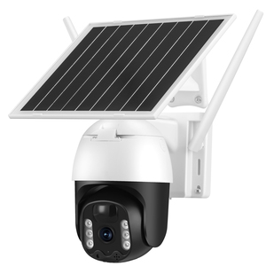 Bán chạy nhất OEM tầm nhìn ban đêm 4MP năng lượng mặt trời Máy ảnh 4G Thẻ Sim giám sát không dây ngoài trời an ninh PTZ <span class=keywords><strong>WIFI</strong></span> IP CCTV năng lượng mặt trời máy ảnh - Product Image 1