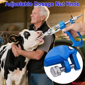 Pistola de Riego Automática Reutilizable de Plástico con Tamaños Personalizados para el Cuidado de la Salud Animal, Uso Veterinario Manual - Product Image 5