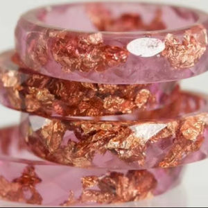 INCLUSIONES Joyería Resina Acrílico Pulsera Brazalete Exagerado Deslumbrante Multicolor Ancho Irregular Cuadrado Acrílico Pulseras para - Product Image 3