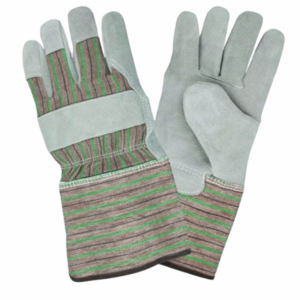 Guantes de trabajo de cuero dividido de piel de vaca reflectante resistente de alto rendimiento Protección personal industrial Suave y cómodo - Product Image 3