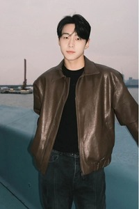 แจ็กเก็ตหนังแท้สไตล์วินเทจสำหรับผู้ชายทรงหลวมฤดูหนาวมาใหม่อินเทรนด์ชุดลำลองกันน้ำกันลมสูง - Product Image 5