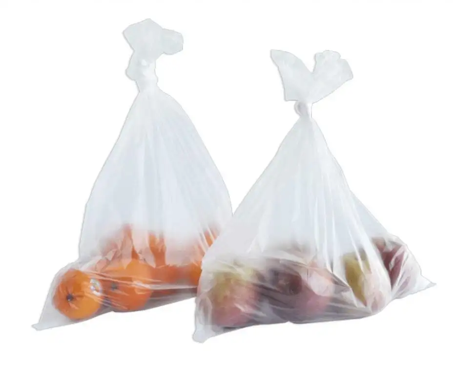 Klare Aufbewahrung beutel für Lebensmittel 14 "x 20" Plastiktüte auf einer Rolle für Brot Obst Gemüse