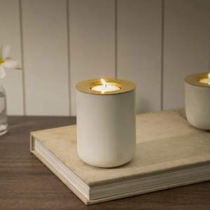 Portavelas Cónicos de Lujo en Vidrio de Mármol, Decoración Elegante para Bodas y Fiestas - Product Image 5
