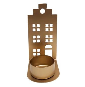 Soporte decorativo de hierro para decoración del hogar, soporte de luz en T de lujo, acabado en Color marrón, diseño moderno, hecho a mano - Product Image 5