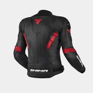 เสื้อแจ็กเก็ตมอเตอร์ไซด์หนังสำหรับแข่งรถไล่ล่าสำหรับผู้ชายหนังวัวเจาะรู/อุปกรณ์ป้องกันผ้าแจ็กเก็ตมอเตอร์ไซด์ทุกขนาดและหลายสี - Product Image 2