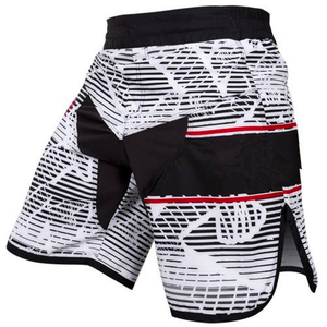 Diseño de logotipo más vendido Impresión de sublimación personalizada BJJ jiu jitsu grappling UFC ropa para hombre MMA shorts - Product Image 6