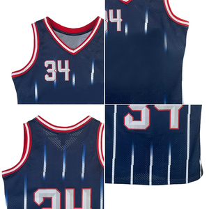 Custom Sublimation Quick Dry Basketball Jersey Moisture-Wicking Athletic Wholesale With Low MOQ - Product Image 4