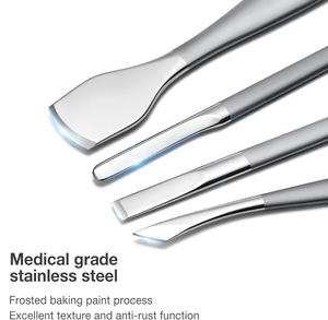 Pedicure Knife Set Professional Ingrown Toenail Clippers Foot Care <b>Tools</b> Stainless Steel <b>Nail</b> Cuticle Nippers <b>Remover</b> Kits - Product Image 2