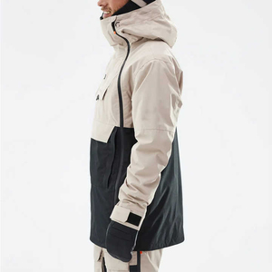Trajes de Esquí Impermeables para Hombre, Chaqueta con Cierre de Cremallera, Color de Panel, Ropa de Nieve y Esquí, Traje de Esquí de una Pieza, Servicio OEM - Product Image 2