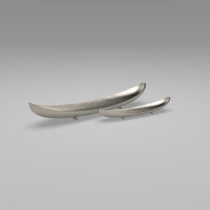 Gran oferta Premium, bandeja de Metal de forma redonda, bandeja de servicio multifuncional moderna chapada en oro para el hogar y la cocina - Product Image 2