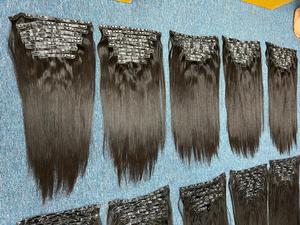 ผมต่อแบบ100% ธรรมชาติแท้แบบคลิปอินผมมนุษย์แท้แบบไร้รอยต่อยาวสองชั้นที่มองไม่เห็นลึกไม่ผ่านกระบวนการจัดแนวเส้นผมมนุษย์แบบไม่ผ่านกระบวนการ - Product Image 4