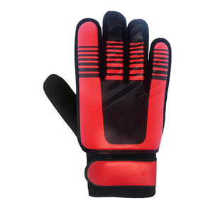 Gants de gardien de but en cuir PU latex respirant de qualité professionnelle fabriqués sur mesure OEM, protection UV imperméable, prix raisonnable - Product Image 2