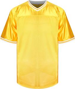 Camiseta de Práctica de Fútbol Americano XL Personalizada, Transpirable, de Malla de Poliéster, con Logotipo Bordado, Absorbe la Humedad, Manga Corta, Ropa de Equipo - Product Image 2