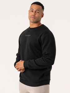 Sudaderas con Capucha Negras de Alta Calidad, Algodón Grueso, Lisas, Pesadas, Extra Grandes, Unisex, con Logotipo Personalizado, Sudadera con Capucha Cuadrada de Felpa para Hombre - Product Image 6