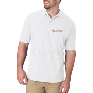 Ropa informal Diseño personalizado Hombres Polo Camisetas Material ligero duradero Hombres Polo Camisetas - Product Image 1